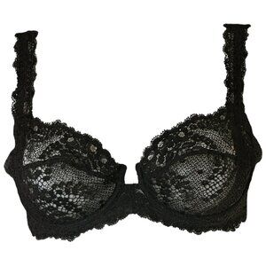 Never Worn Luxury La Perla Black Lace Bra